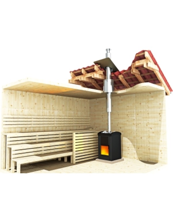 Jeremias Sauna Korsten Ø115/ 215 mm (kogupikkus 2...