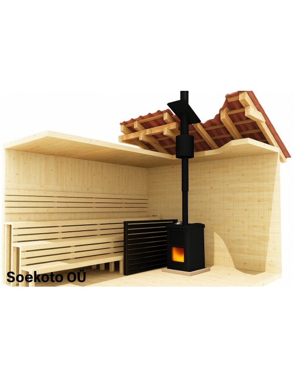 Jeremias Sauna Korsten Ø115/215 mm (kogupikkus 2,...